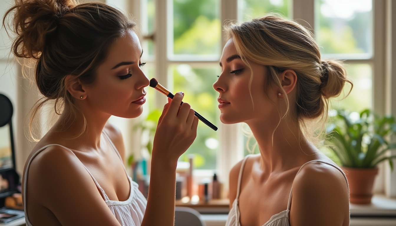 découvrez l'astuce gratuite d'un pro pour un maquillage impeccable même sous la chaleur. apprenez à appliquer un fond de teint qui tient toute la journée sans retouches.