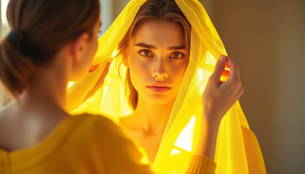 découvrez comment une simple touche de jaune, grâce à une amie styliste, a transformé ma perception et illuminé mon visage, changeant à jamais mon rapport à cette couleur souvent redoutée.