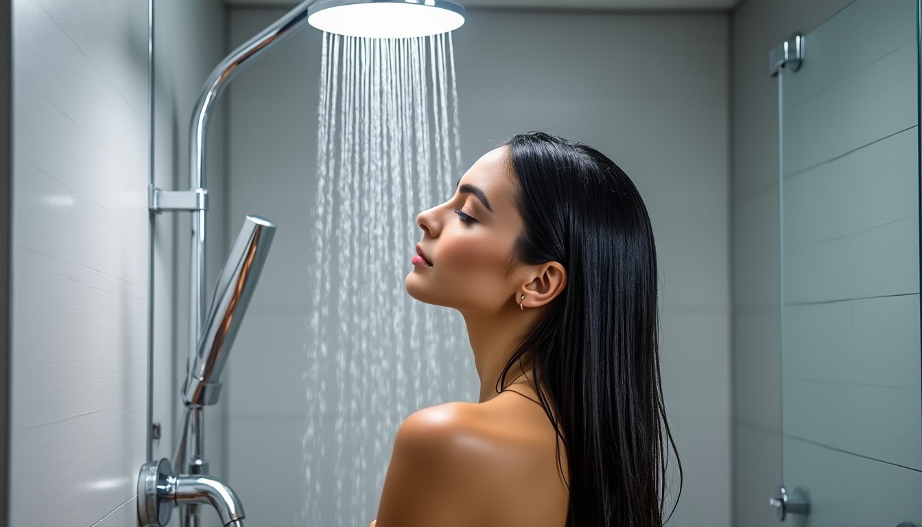 découvrez ce que la science révèle vraiment sur l'effet de l'eau froide pour des cheveux brillants et en bonne santé.