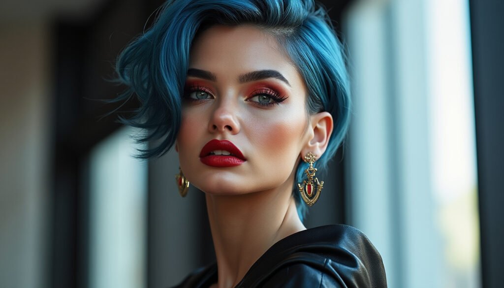découvrez le nouveau look audacieux de perrine de l’amour est dans le pré qui fait sensation et ne passe pas inaperçu.