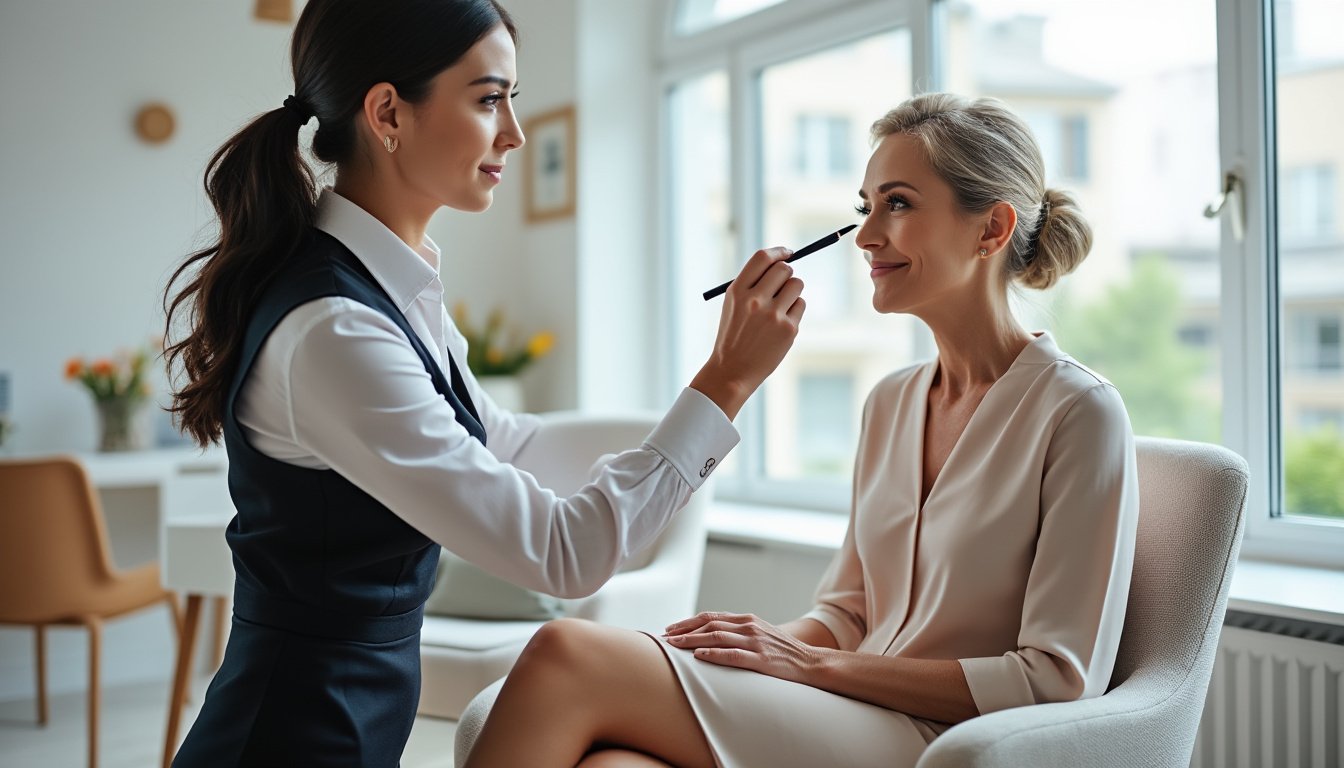 découvrez les 7 astuces make-up essentielles de véronika loubry à 58 ans pour une peau éclatante et un regard sans fatigue. conseils beauté indispensables pour sublimer votre teint au naturel.