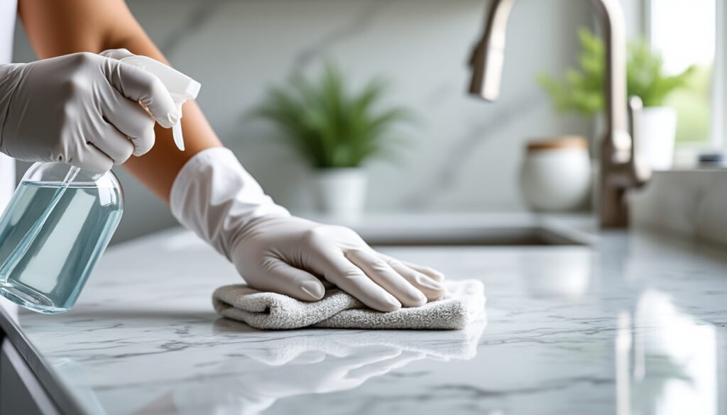 découvrez les astuces incontournables pour nettoyer et faire scintiller le marbre comme un professionnel. apprenez les techniques efficaces pour entretenir et sublimer vos surfaces en marbre en toute simplicité.