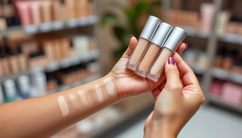 découvrez l’astuce simple pour choisir en magasin la bonne teinte d’anti-cernes, sans l’essayer sur votre visage.