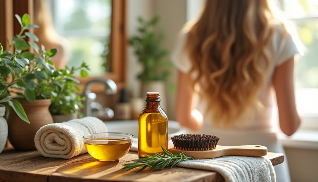 Huile de ricin bio : l’astuce de grand-mère pour nourrir vos cheveux et en prendre soin naturellement découvrez comment l’huile de ricin bio, astuce de grand-mère, nourrit vos cheveux et les aide à retrouver douceur et vitalité, naturellement.
