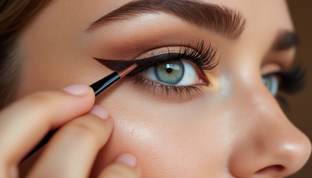 découvrez une technique simple pour réussir un eye-liner flouté sans pinceau et obtenir un regard doux, intense et parfaitement estompé.