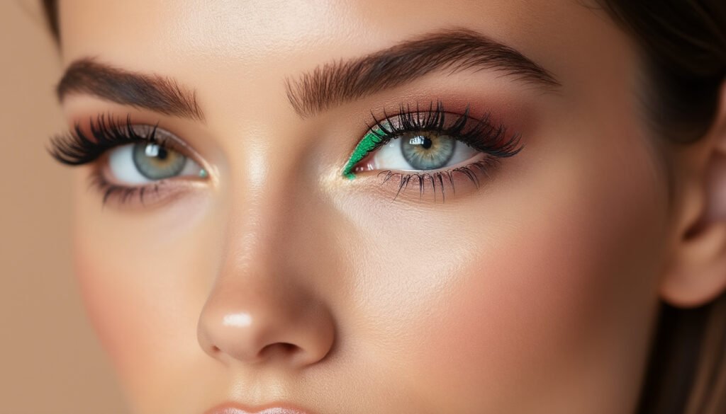 taupe, émeraude ou bordeaux : découvrez l’astuce facile pour choisir et appliquer votre mascara coloré et faire ressortir votre regard.