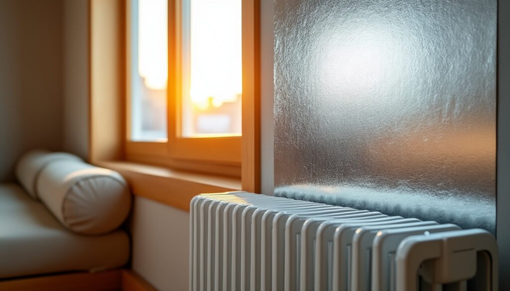 Une feuille d’aluminium derrière le radiateur : l’astuce japonaise pour limiter les pertes de chaleur et réduire sa facture découvrez comment placer une feuille d’aluminium derrière le radiateur pour limiter les pertes de chaleur et réduire votre facture de chauffage.